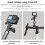 TELESIN Magnetic Action Camera Quick Release Bracket Mount,Spec: Extended Suit 4