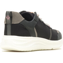 (Black, 5 (Adults')) Hush Puppies Elevate Bungee Textile Women's Black Trainers