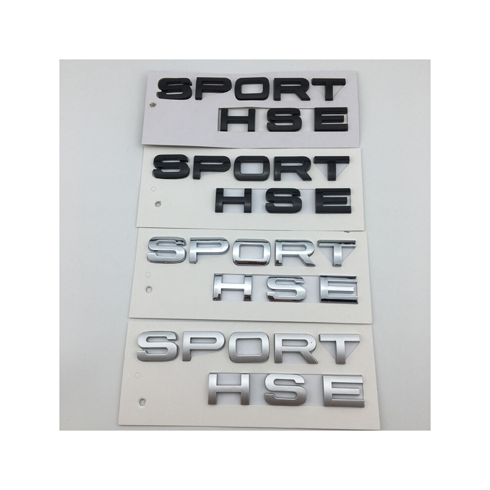 (Asian ) Land Rover Range Rover Sport Sport Logo Hse Logo Silver 7368494524550
