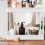 Small  Storage Rack Slim Storage Cart  Mine Cabint For Bathroom Kitchen with Wheel 10
