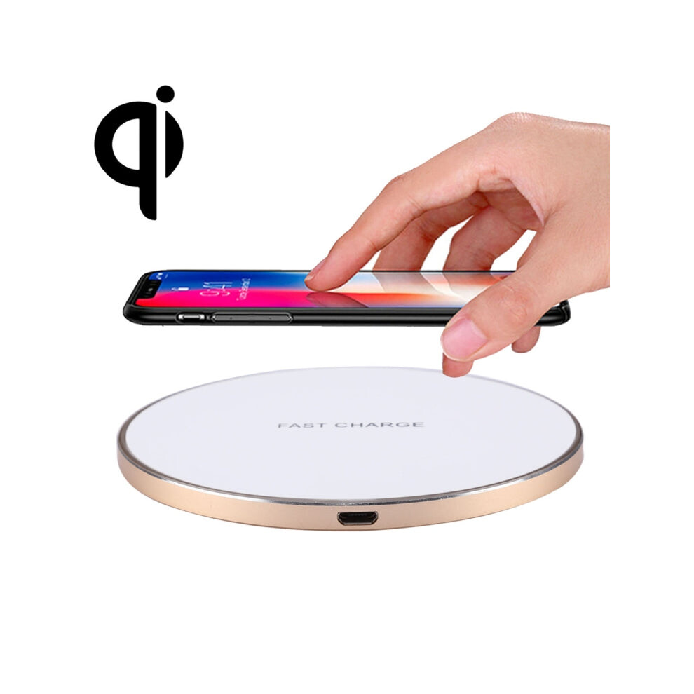 Photos - Other for Mobile Q21 Fast Charging Wireless Charger Station with Indicator Light(Gold)