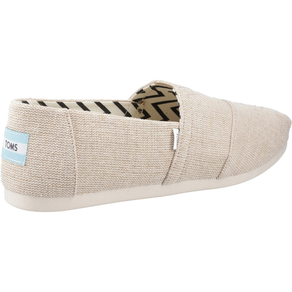 Toms (Brown, 8 (Adults')) Alpargata Jute Men's Natural Undyed Espadrilles