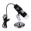 1000X Magnifier 0.3MP Image Sensor USB Digital Microscope with 8 LED & Professional Stand(Black) 3
