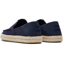 (Blue, 7 (Adults')) TOMS Alonso Jute Men's Navy Espadrilles