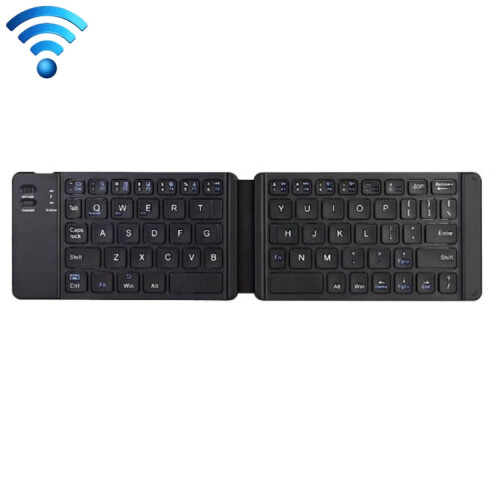 K018 USB Charging Foldable 67 Keys Bluetooth Wireless Keyboard (Black) 1