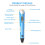 Hand-held 3D Printing Pen, USB Plug(Purple) 5