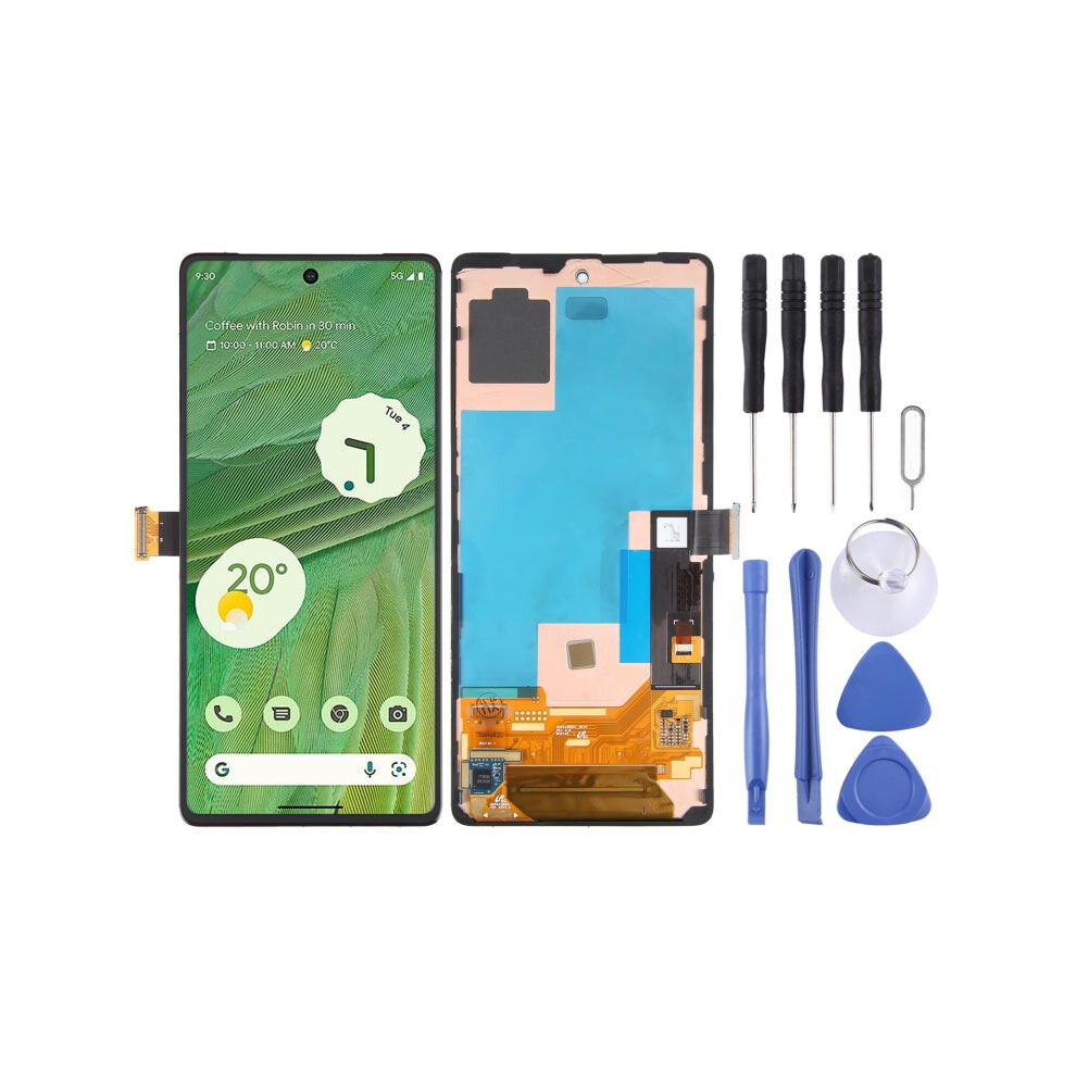 Oled Material Lcd Screen For Google Pixel 6 Pro G8vou Digitizer Full Assembly With Frame 740390252589