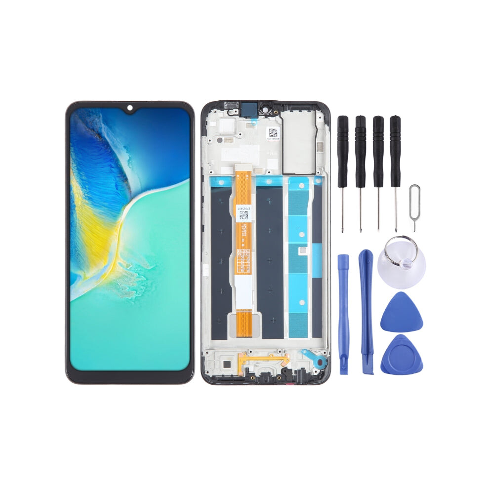 For Vivo Y15c / Y15s Oem Lcd Screen Digitizer Full Assembly With Frame 740390252404