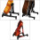 Simple Folding Vertical Guitar Violin Ukulele Bracket Musical Instrument Stand 4