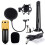 BM-800 Network K-Song Dedicated High-end Metal Shock Mount Microphone Set(Black) 3