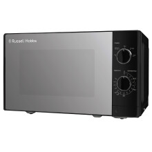Russell Hobbs Manual Microwave 20L 800W 5 Power Levels Black RHM2027B