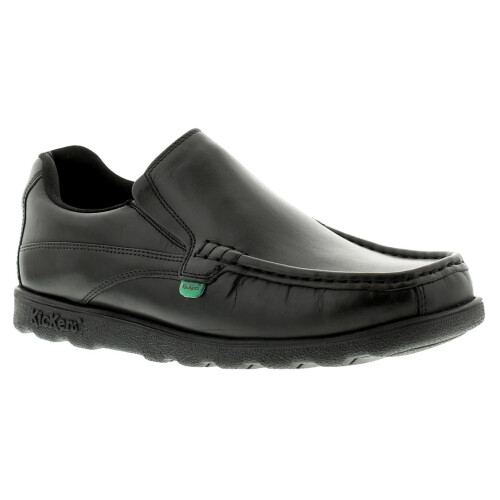 KicKers (Black, 7 (Adults')) New Mens/Gents Black Kickers Fragma Moccasin Style Casual Shoes. UK Size