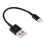 8 Pin to USB Sync Data / Charging Cable, Cable Length: 13cm(Black) 1