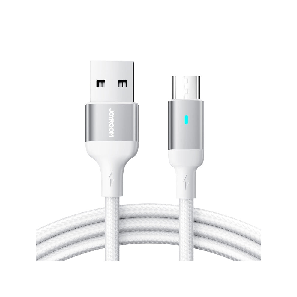 Joyroom S-Um018a10 Extraordinary Series 2.4A Usb-A To Micro Usb Fast Charging Data Cable, Cable Length:2m(White) White 740390298129