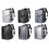 Large-capacity Waterproof Expandable Hard Shell Backpack with USB Charging Hole(162 Black) 3