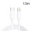 1.5m PD30W USB-C / Type-C to 8 Pin Fast Charging Data Cable for iPhone Series 2