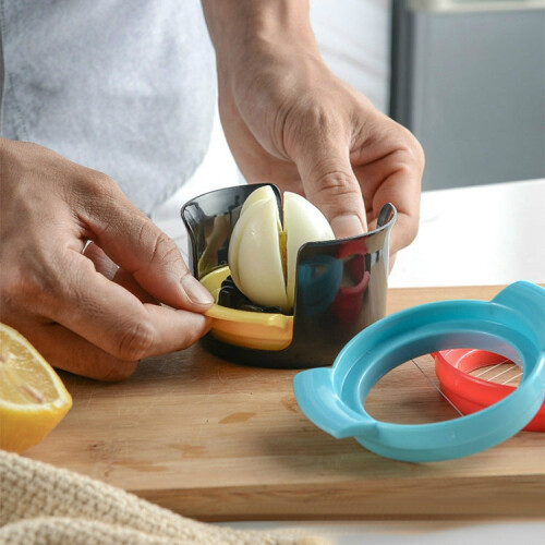 2 PCS 3 in 1 Egg Cutter Kitchen Tools 2