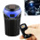 2 in 1 Universal Car Detachable Electronic Cigarette Lighter + Trash Rubbish Bin Ashtray(Blue) 1