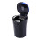 2 in 1 Universal Car Detachable Electronic Cigarette Lighter + Trash Rubbish Bin Ashtray(Blue) 3