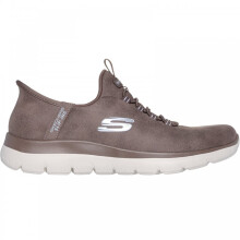 (40) Skechers Damen Slippers Summits Vegan Braun