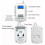 Coalgas Natural Gas Methane Propane Leak Detector Tester Measurer Home Security Tool, EU Plug 4