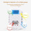 Coalgas Natural Gas Methane Propane Leak Detector Tester Measurer Home Security Tool, EU Plug 5