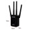 Wireless Smart WiFi Router Repeater with 4 WiFi Antennas, Plug Specification:UK Plug(Black) 4