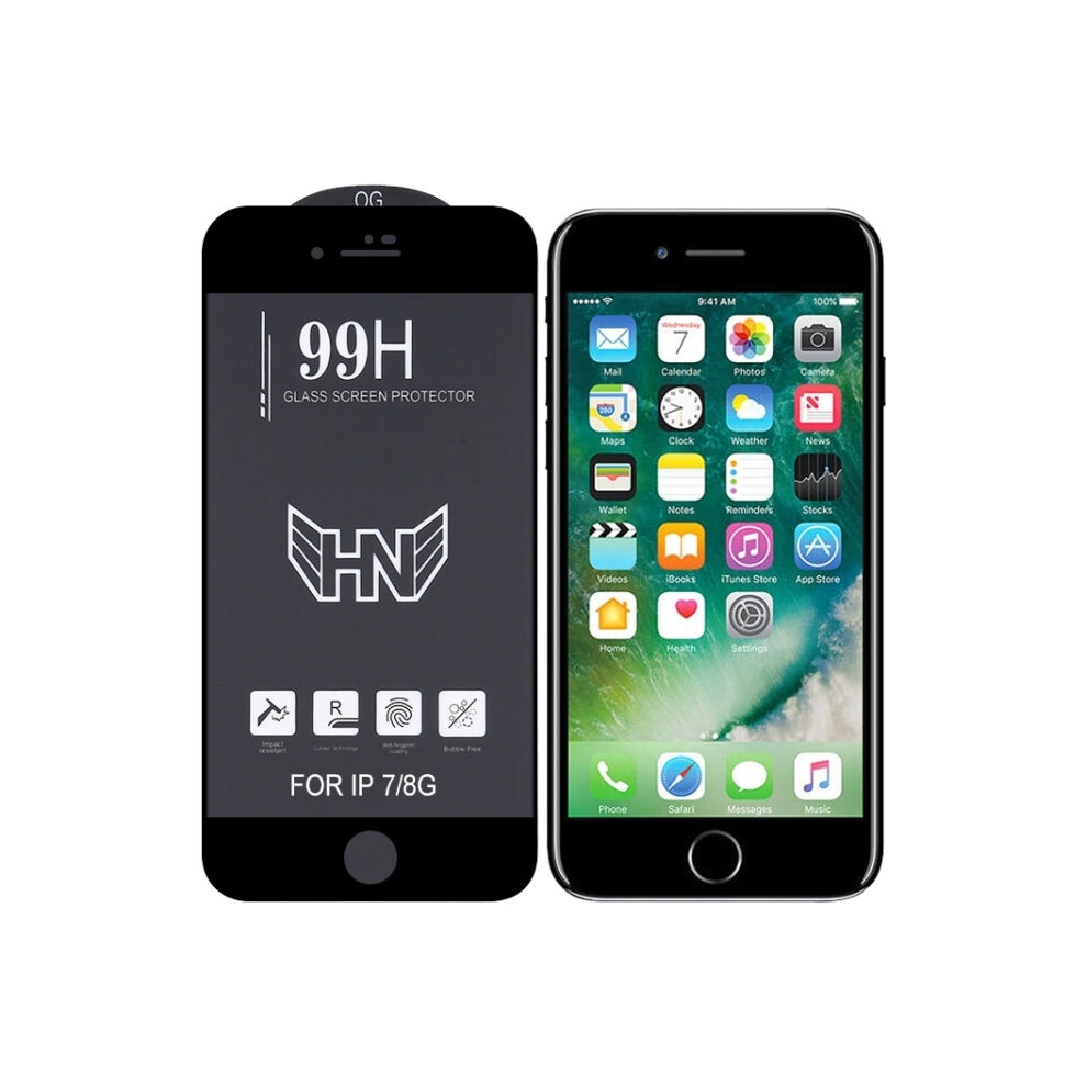 For Iphone 6S / 6 High Aluminum Large Arc Full Screen Tempered Glass Film 740390258468