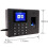 Fingerprint Recognition Voice Broadcast Smart Report Generation Attendance Machine, Model: Black UK Plug 4