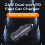 ROCK Space H12 PD 20W Type-C / USB-C  USB Fast Charging Car Charger(Black) 3
