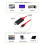 USB-C / Type-C 3.1 to 4K HD HDMI Plastic Video Cable, Length: 2m 8