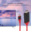 USB-C / Type-C 3.1 to 4K HD HDMI Plastic Video Cable, Length: 2m 6