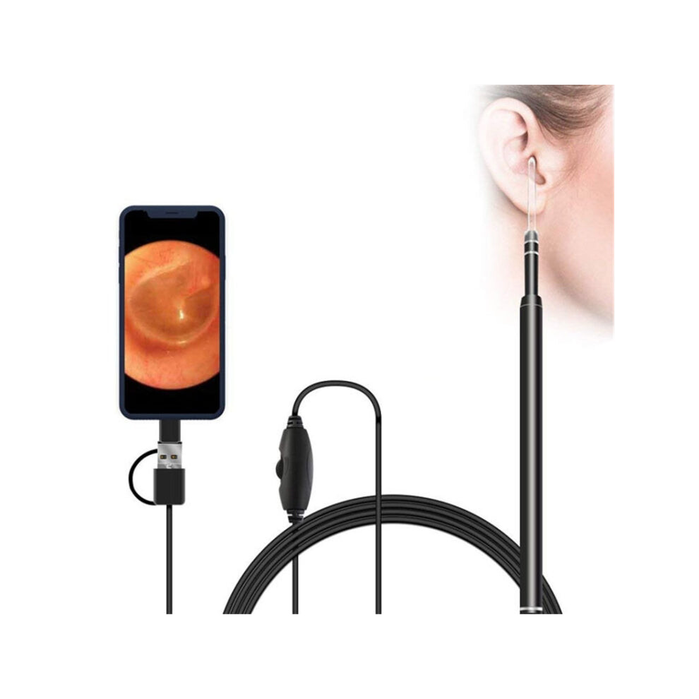 3 in 1 USB HD Digital Inspection Otoscope Ear Type Digital Endoscope Ear Wax