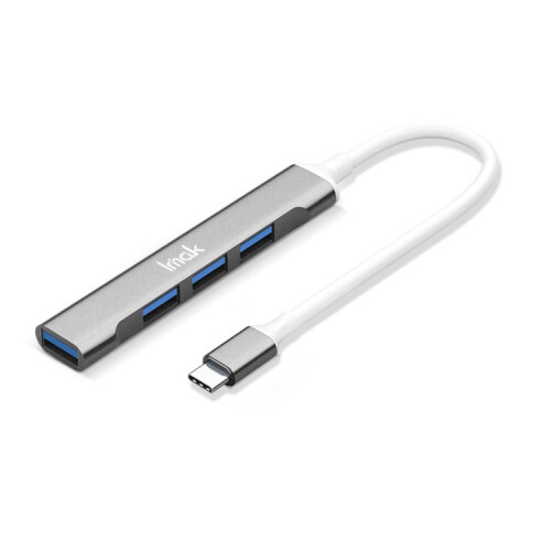 imak 4 in 1 Multifunctional Docking Station HUB, Interface:USB-C / Type-C(Grey) 2