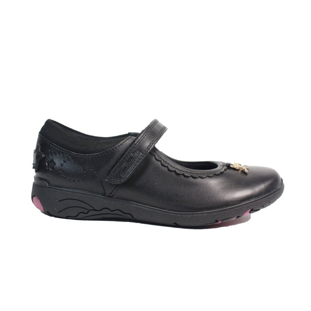 (1 (Children's)) Relda Sea Kids | Black Leather | Girls Mary Jane School Shoes