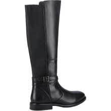 (Black, 3 (Adults')) Hush Puppies Victoria Leather Women's Black Boots