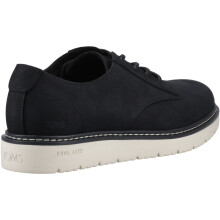 (Black, 7 (Adults')) TOMS Navi TRVL LITE Leather Men's Black Oxford Shoes