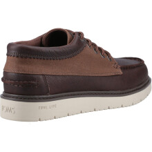 (Brown, 9 (Adults')) TOMS TRVL Lite Forrest Leather Men's Brown Lace-Up Shoes