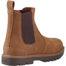 (Brown, 8 (Adults')) TOMS Griffin Leather Men's Brown Boots