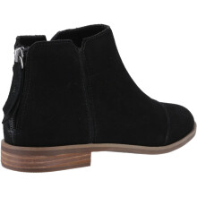(Black, 5 (Adults')) TOMS Rylie Leather Women's Black Boots