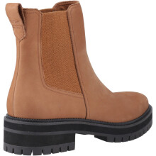 (Brown, 6 (Adults')) TOMS Bennet Leather Women's Brown Boots