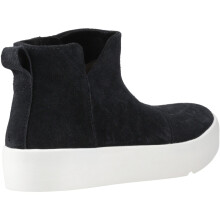 (Black, 7 (Adults')) TOMS Verona Mid Leather Women's Black Boots