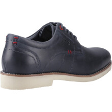 (Blue, 6 (Adults')) Pod Hampton Leather Men's Navy Lace-Up Shoes