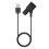 Universal Camera Charging Data Cable for Garmin VIRB XE GPS / X GPS(Black) 1