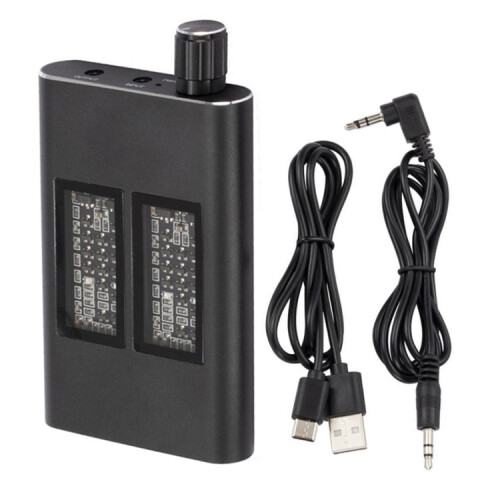EF002 16-150 Ohm Headphone Amplifier Adjustable Audio Amp With 3.5mm Jack Cable 1