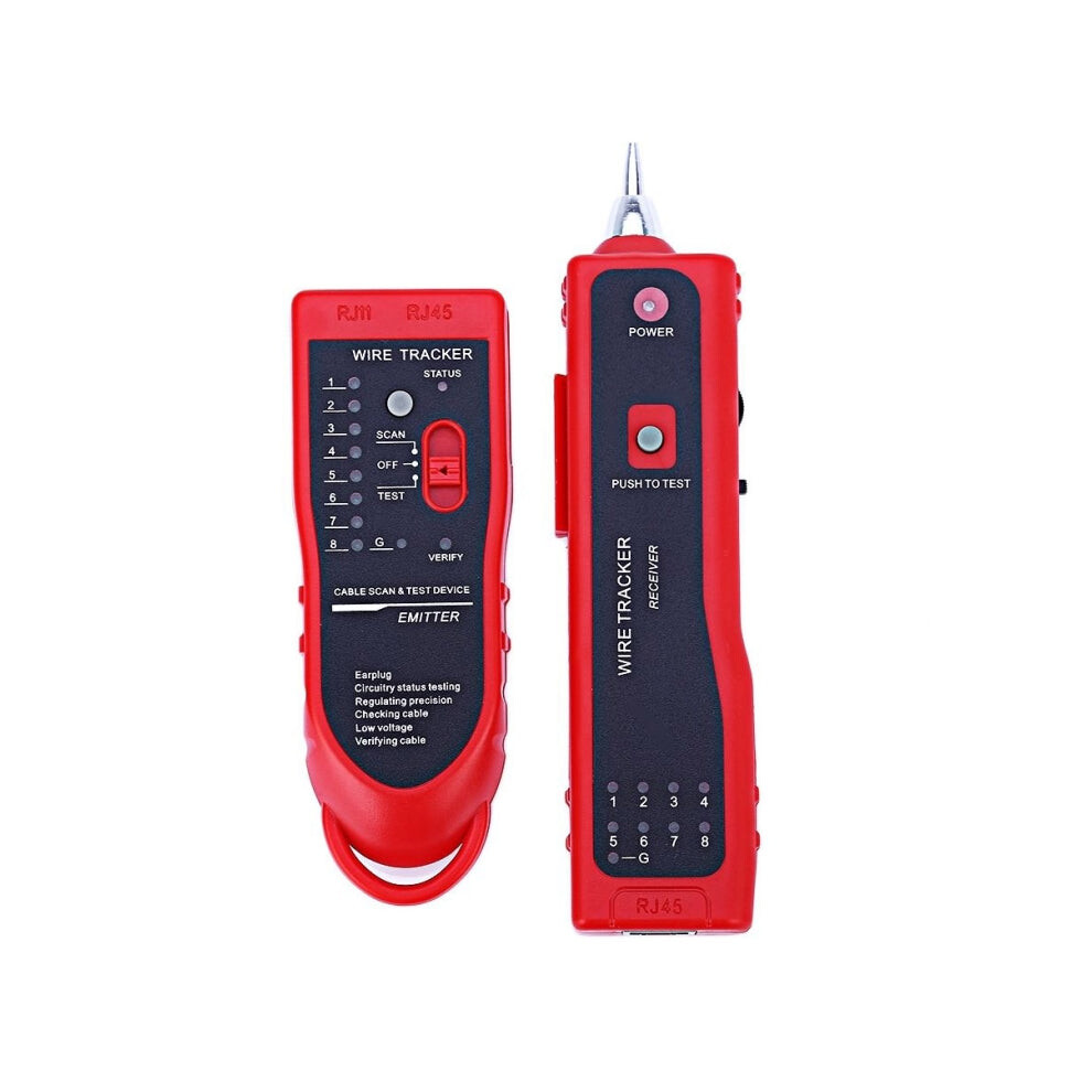 Rj11 / Rj45 Telephone Wire Tracker Ethernet Lan Network Cable Tester Detector Line Finder 740390246151