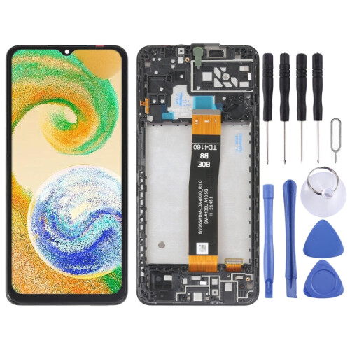 Original LCD Screen For Samsung Galaxy A04s SM-A047 Digitizer Full Assembly with Frame 1