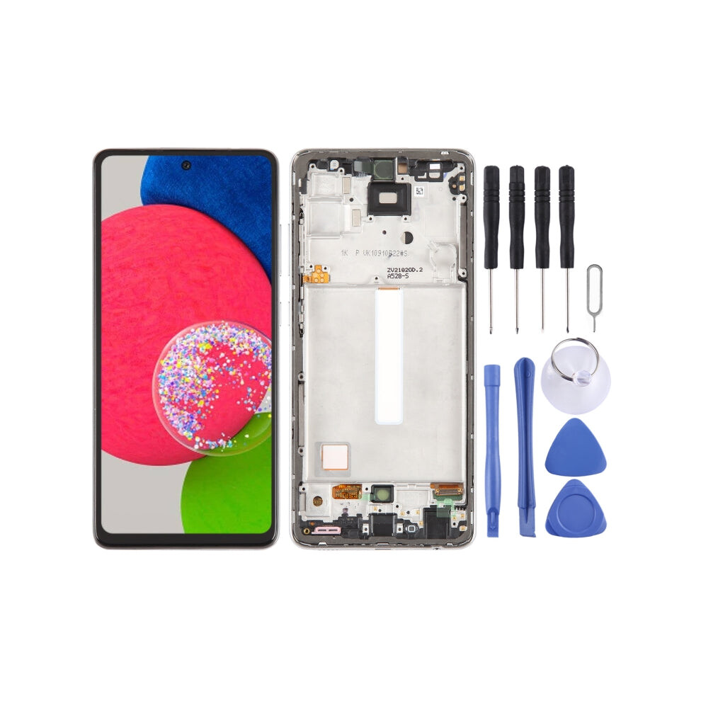 For Samsung Galaxy A52s Sm-A528b Tft Lcd Screen Digitizer Full Assembly With Frame, Not Supporting Fingerprint Identification 740390252473