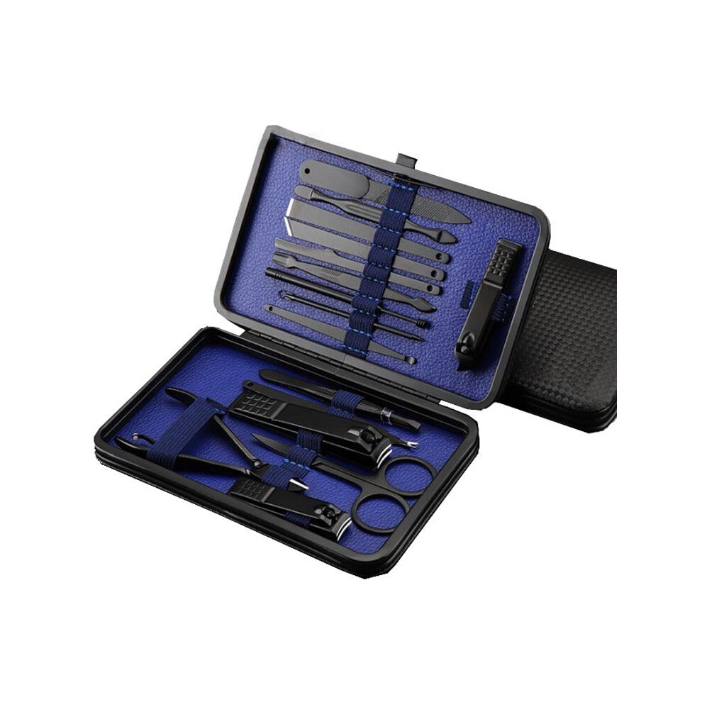 16 in 1 Nail Clippers Nail Art Manicure Pedicure Tool(Blue)