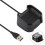 For Fitbit Versa 2 Charger Charging Dock Base Stand Holder with 1m Charging Cable(Black) 1